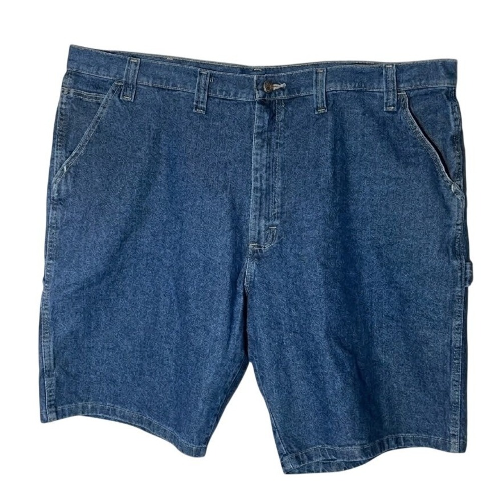 Size 46 Blue Jean Cargo Carpenter Shorts, Wrangler